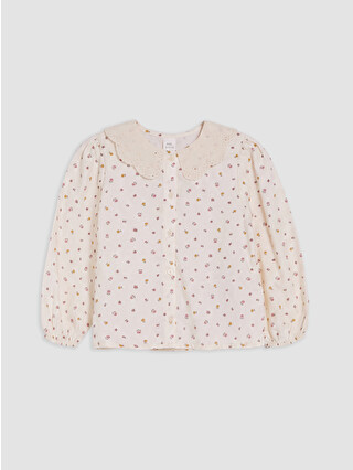 Cream Printed
