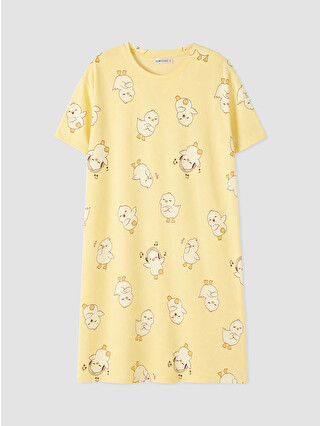 Yellow Printed