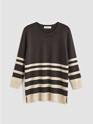 Dark Brown Striped