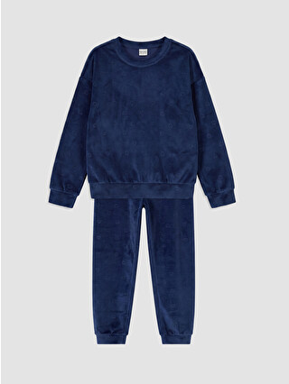 Navy Printed