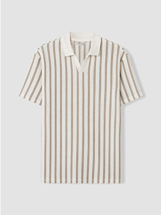 Beige Striped