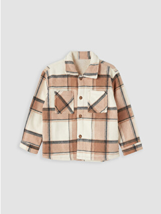 Beige Checked