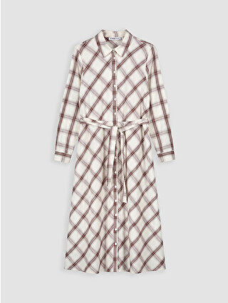 Beige Checked