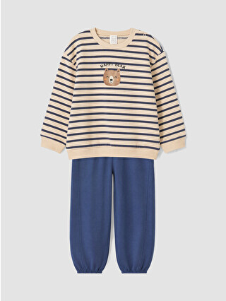 Navy Striped