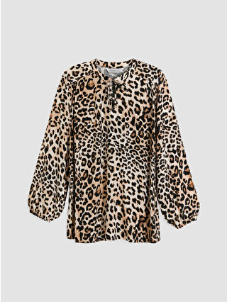 Brown Printed