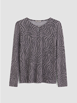 Grey Printed