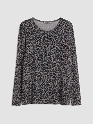 Grey Printed