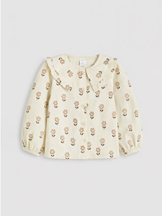 Cream Printed
