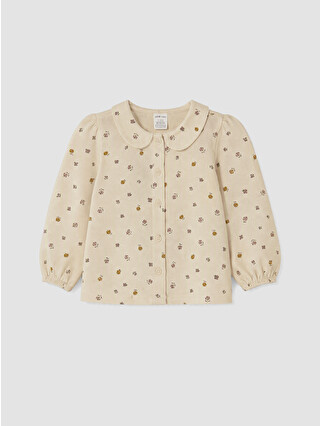 Cream Printed