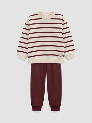 Bordeaux Striped