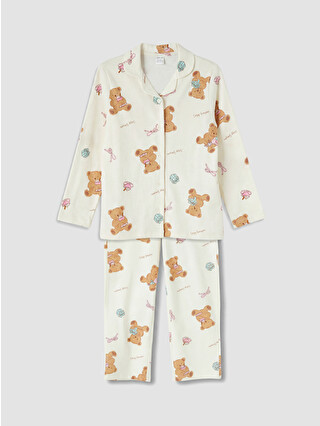 Light Beige Printed