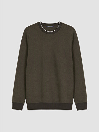 Dark Khaki Jacquard