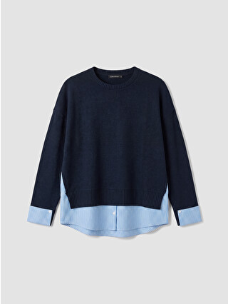 Navy Melange