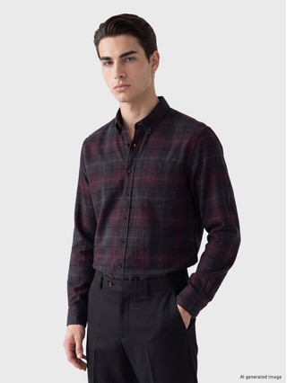Bordeaux Checked