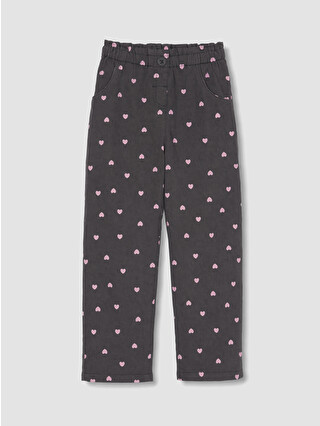 Dark Grey Printed
