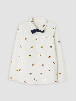 Light Beige Printed