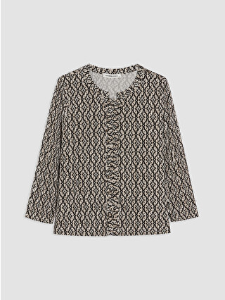Beige Printed