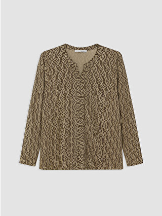 Khaki Printed