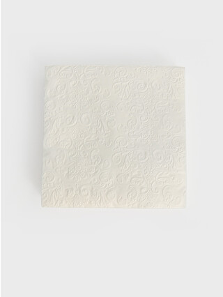 White Printed