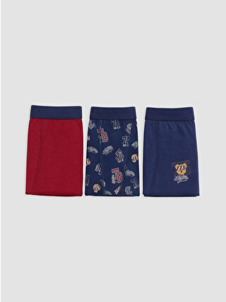 Navy Printed