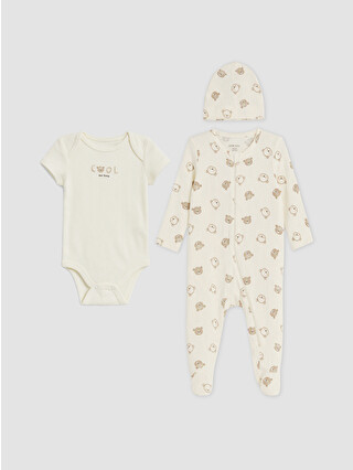 Light Beige Printed