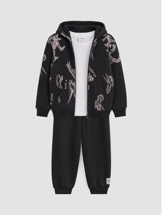 Black Printed
