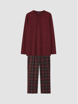 Bordeaux Printed