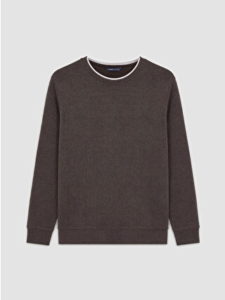 Brown Jacquard