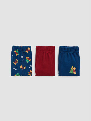 Navy Printed