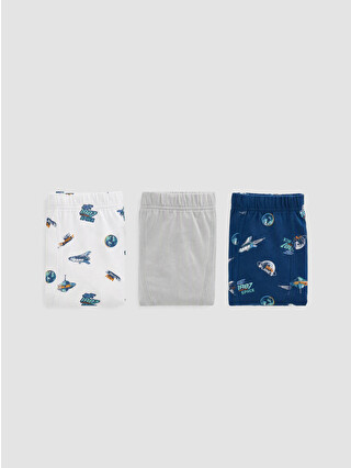 Navy Printed