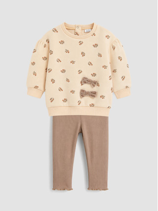 Light Beige Printed