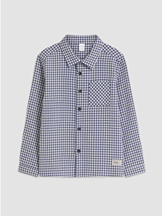 Indigo Checked