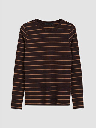 Dark Brown Striped