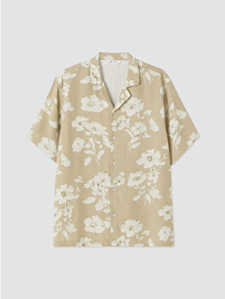Light Khaki Printed