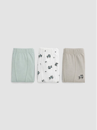 White Printed