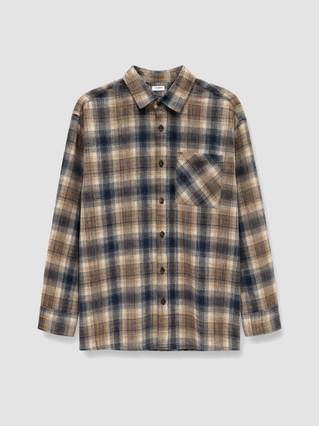 Dark Navy Checked