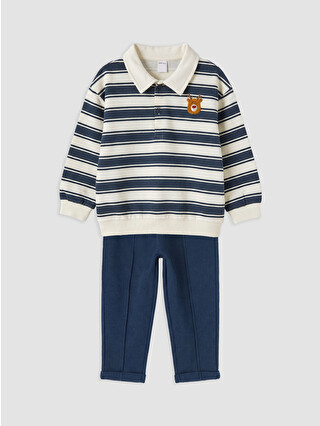 Navy Striped