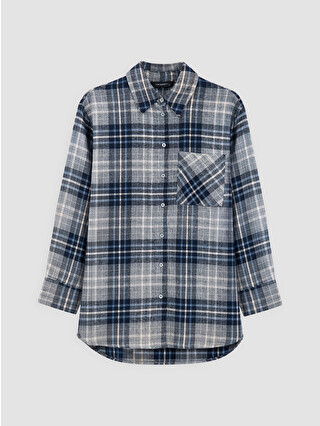 Blue Checked