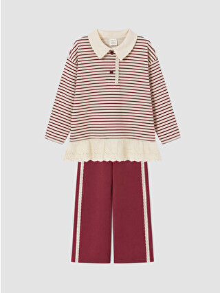 Bordeaux Striped
