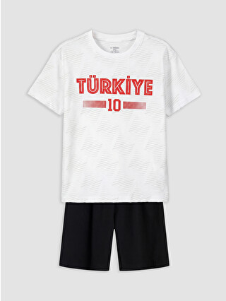 Beyaz Baskılı
