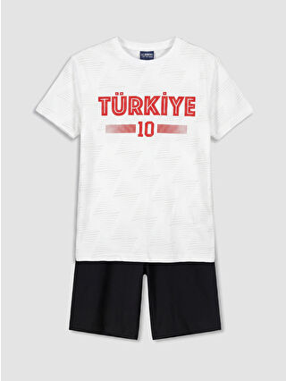 Beyaz Baskılı