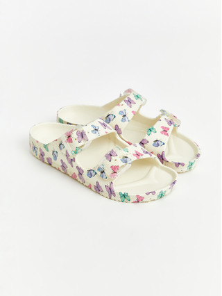 White Printed