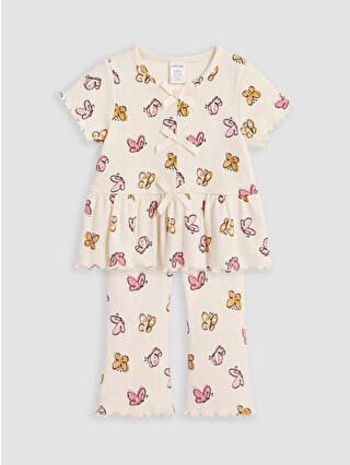 Cream Printed