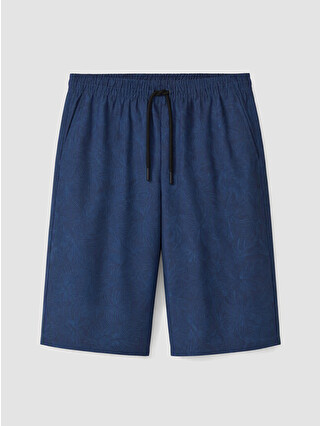 Navy Printed