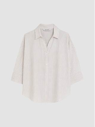 Beige Striped