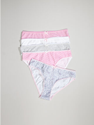 Açık Gri Baskılı