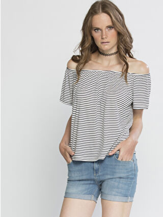 Beyaz-Açık Gri-Koyu Mavi