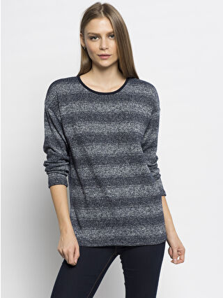 Beyaz-Açık Gri-Koyu Mavi