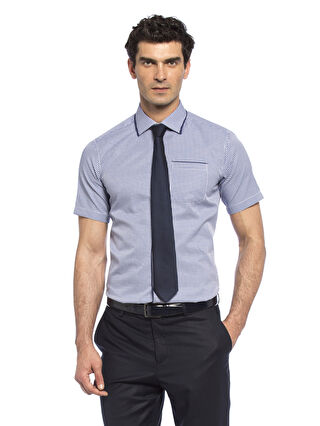 Sax Blue Check