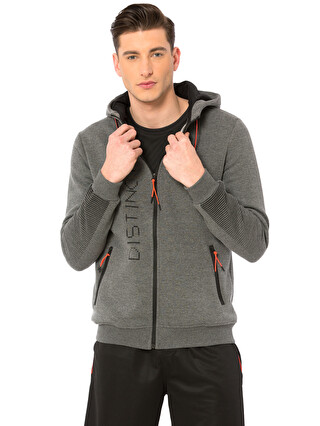 XSIDE ACTIVE Fermuarlı Sweatshirt - 7KI529Z8-L8N | LC Waikiki